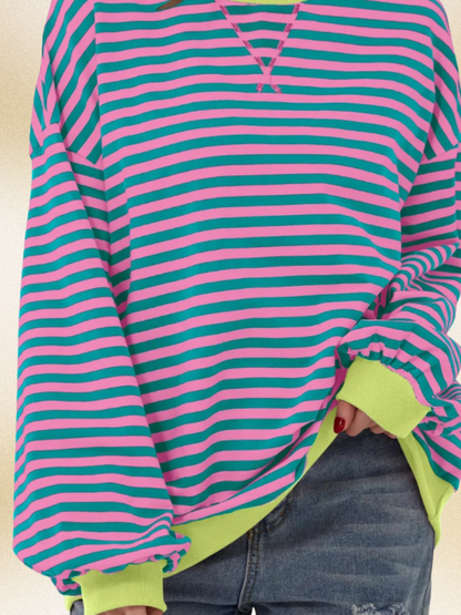 Zora™ - Striped Sweatshirt
