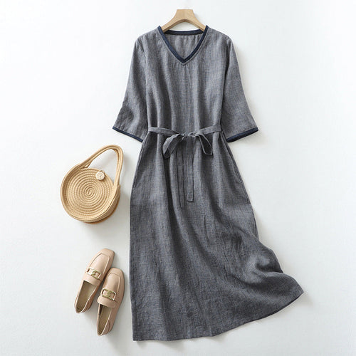 Adele™ Lightweight Linen Dress