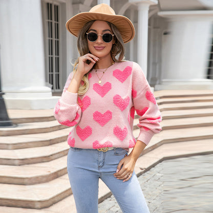 Cozy Heart Sweater | Together against Breast Cancer