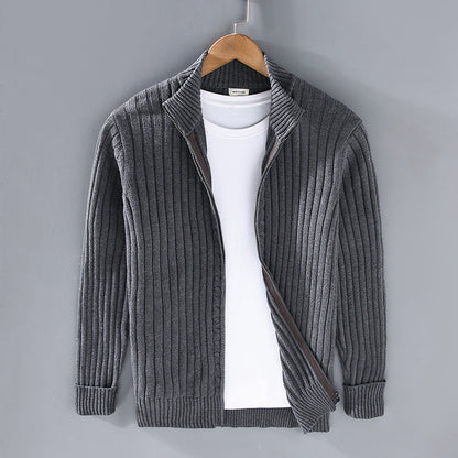 Gerald™ - Knitterd Warm Zip-up Cardigan
