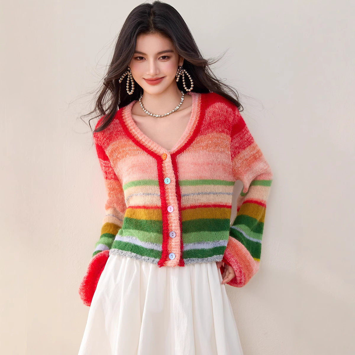 Anja™ - Cozy Winter Cardigan