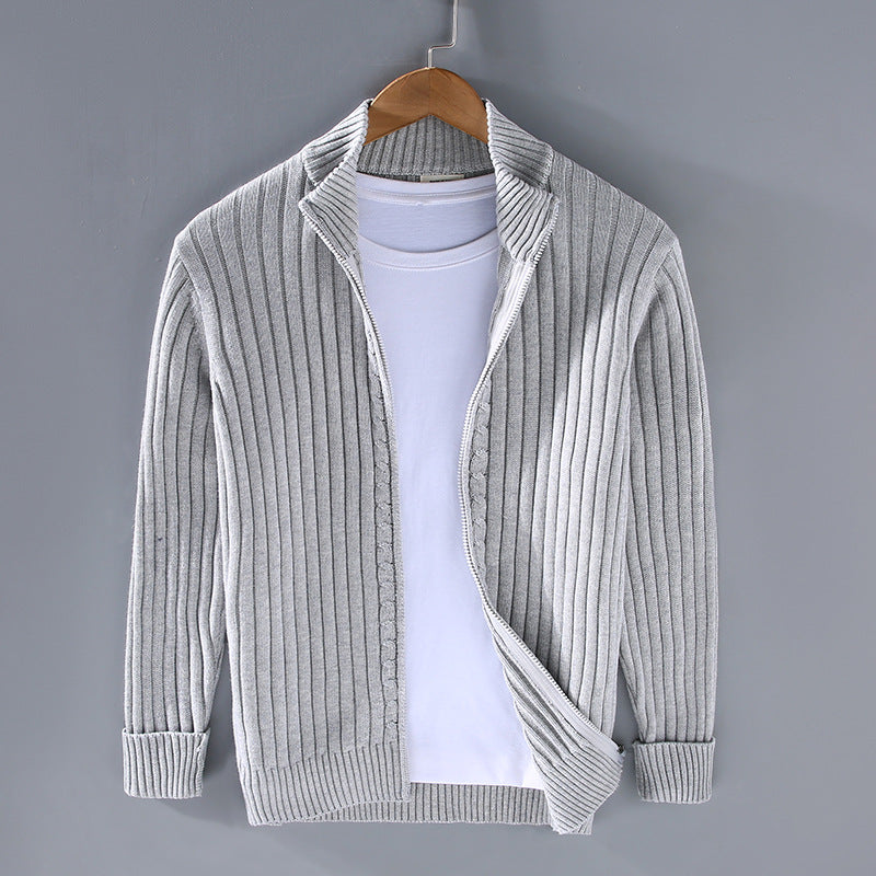 Gerald™ - Knitterd Warm Zip-up Cardigan