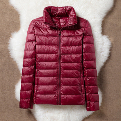 Clara™ - Waterproof Zippered Down Jacket