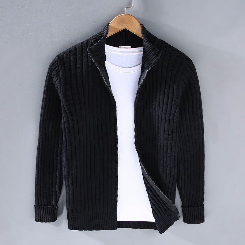 Gerald™ - Knitterd Warm Zip-up Cardigan