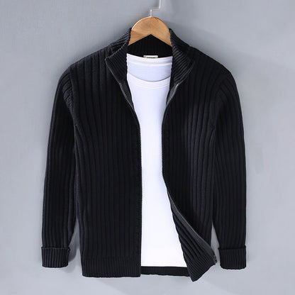 Gerald™ - Knitterd Warm Zip-up Cardigan