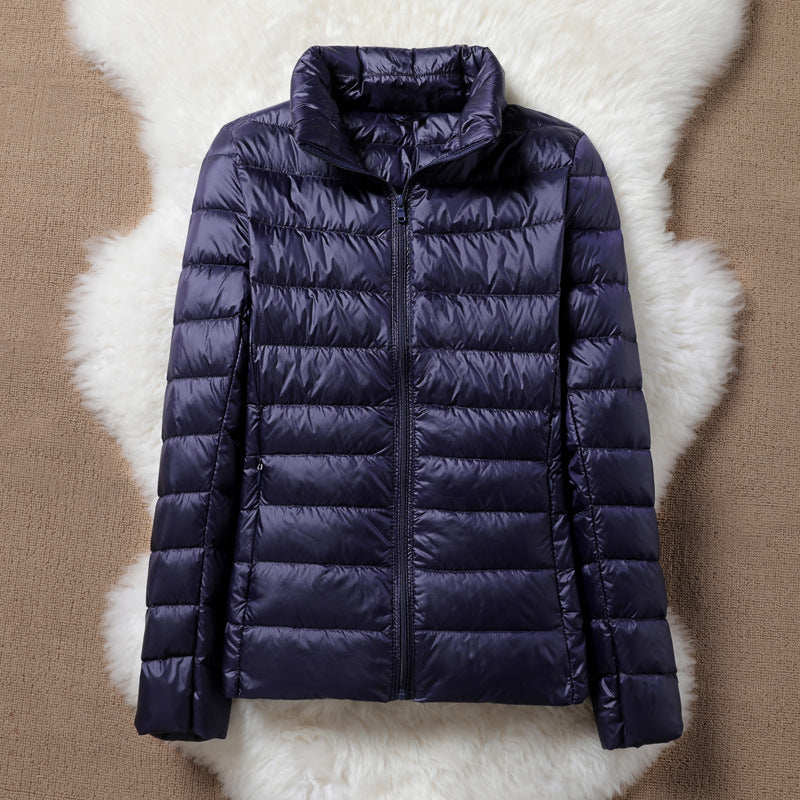Ara™ - Stand Collar Zippered Jacket