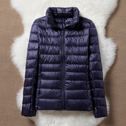 Ara™ - Stand Collar Zippered Jacket