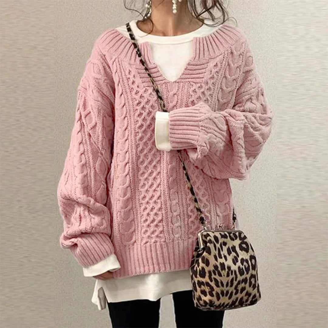 Sofia™ Cozy Knitted Sweater