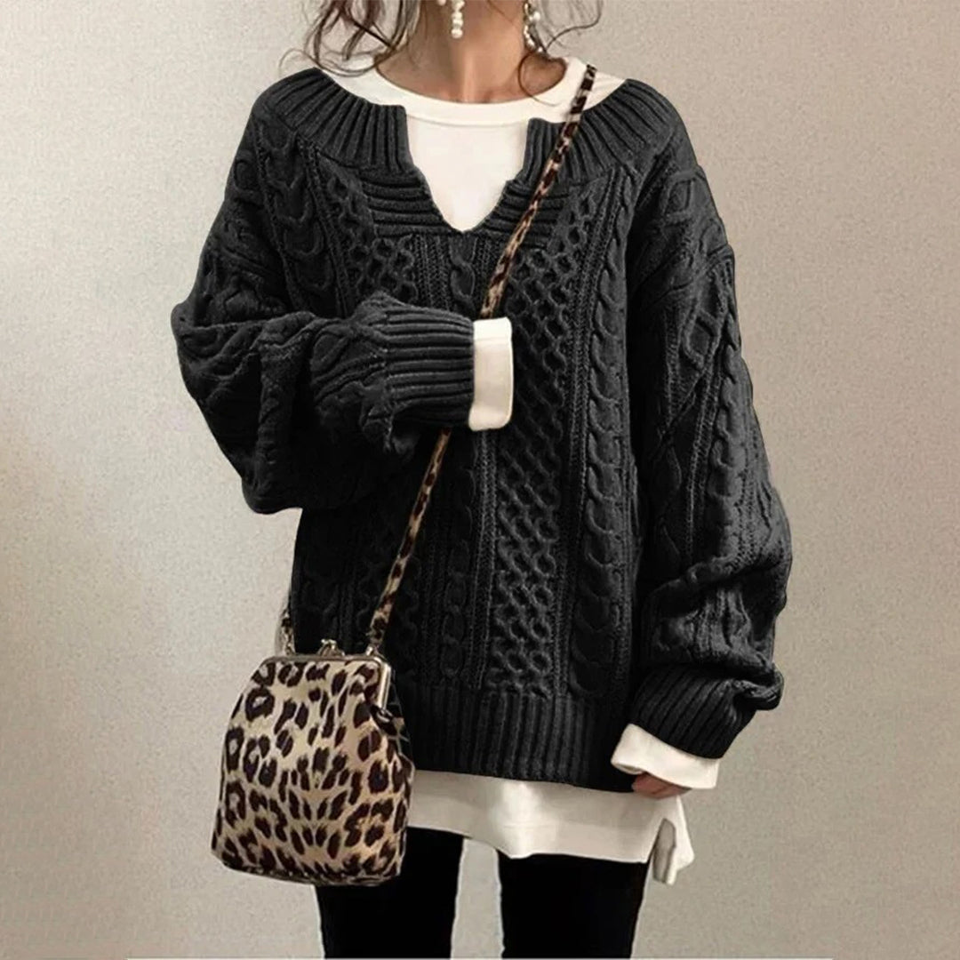 Sofia™ Cozy Knitted Sweater