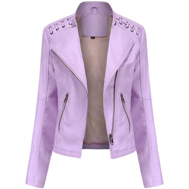 Elara™ - Classic Soft Leather Jacket