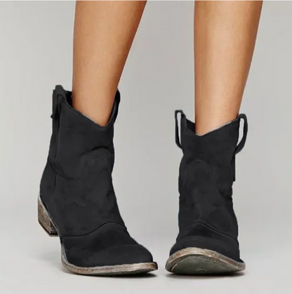 Halee™ – Suede ankle boots