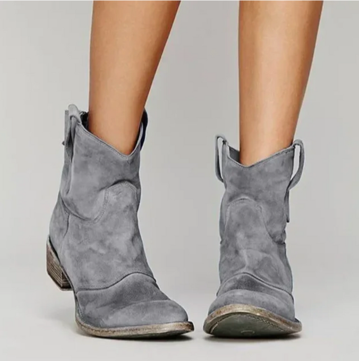 Halee™ – Suede ankle boots