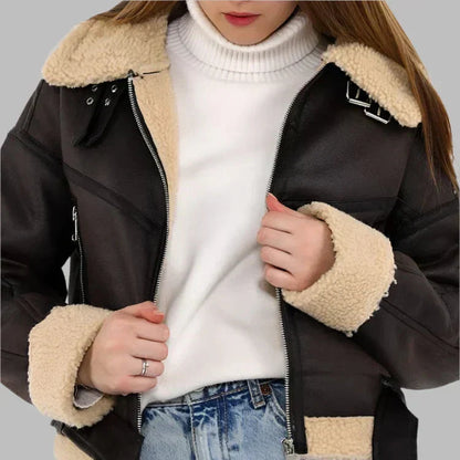 Mirella™ - Breathable Leather Jacket