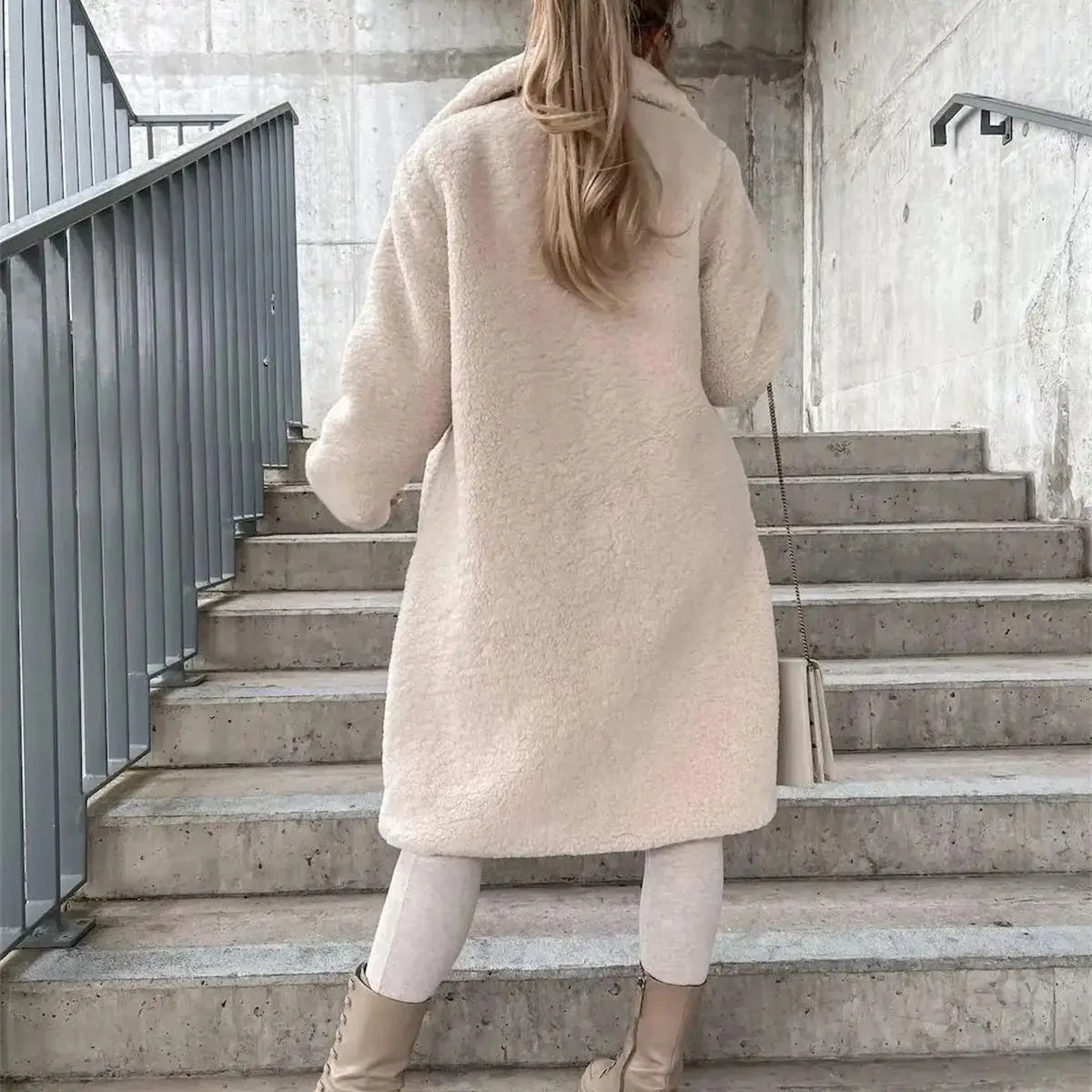 Monica™ - Stylish Teddy Coat