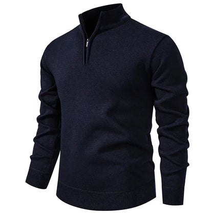 Brompton™ - Refined Quarter-Zip Knit Sweater