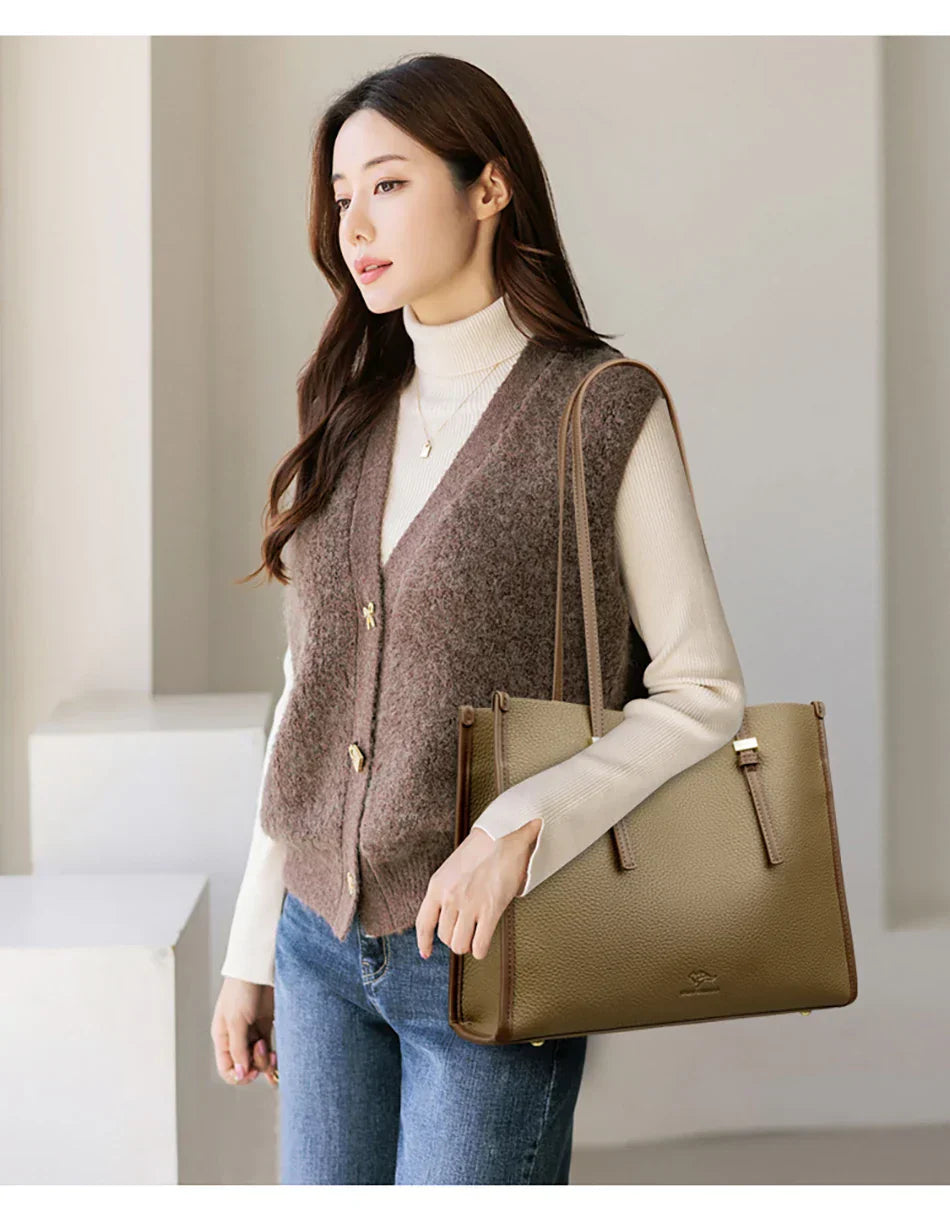 Liva™ - Spacious Leather-Look Bag