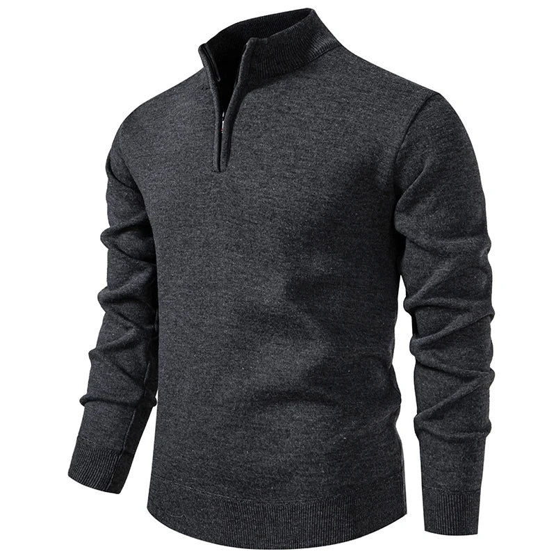 Brompton™ - Refined Quarter-Zip Knit Sweater