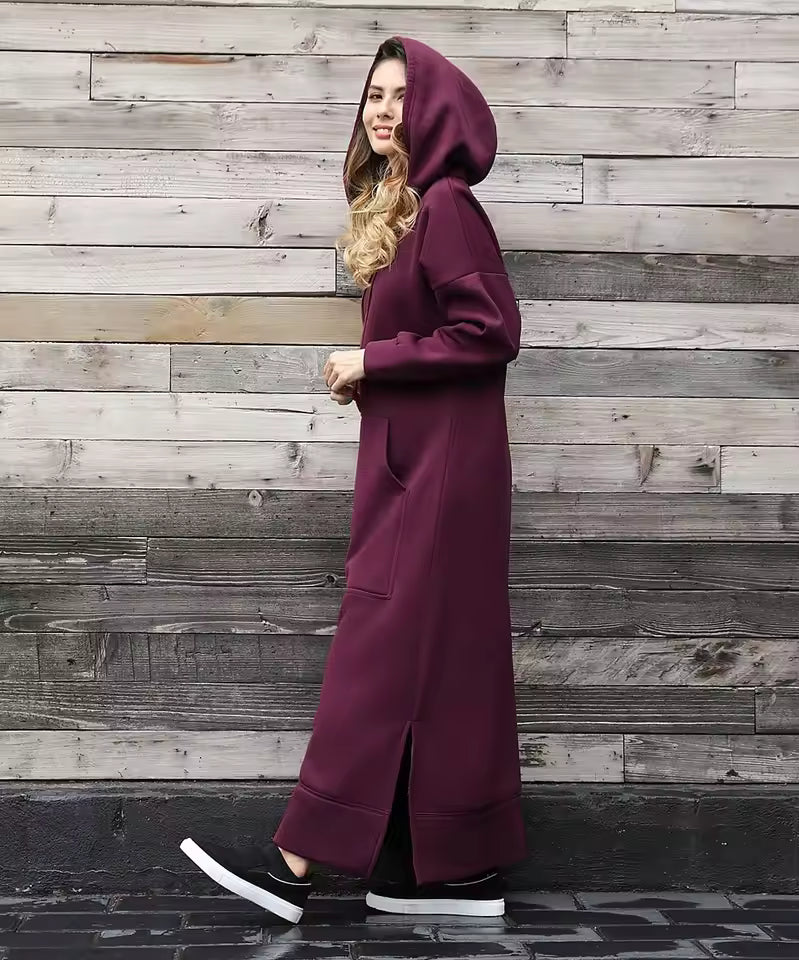 Hattie™- Hoodie Long Dress
