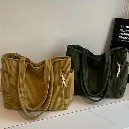 Sienna™ - Corduroy Shoulder Bag