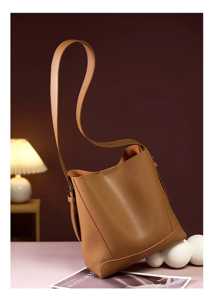 Tine™ - Elegant Sand Shoulder Bag