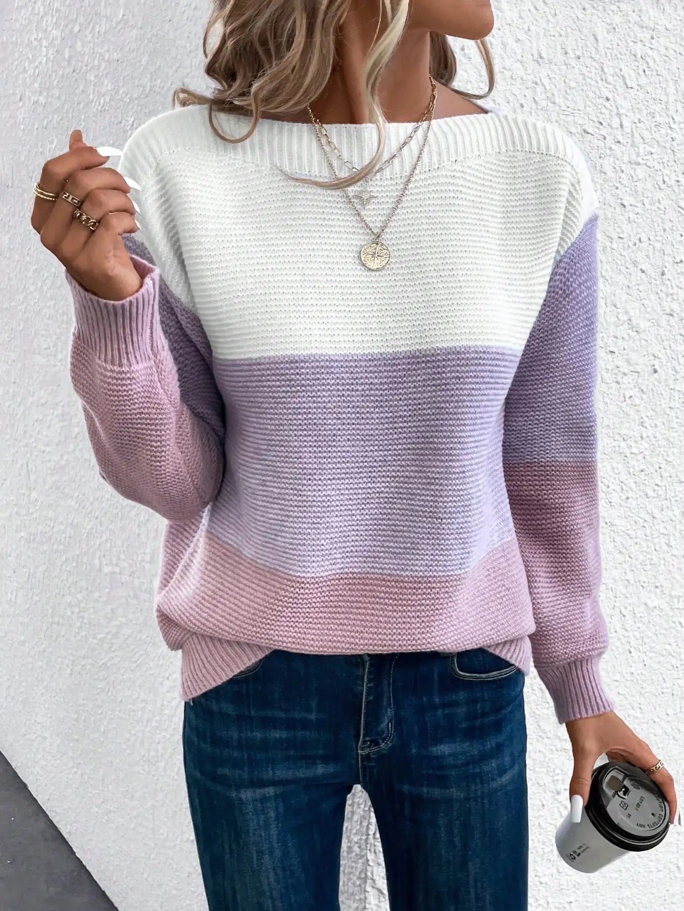 Claribel™- Relaxed Knitted Sweater