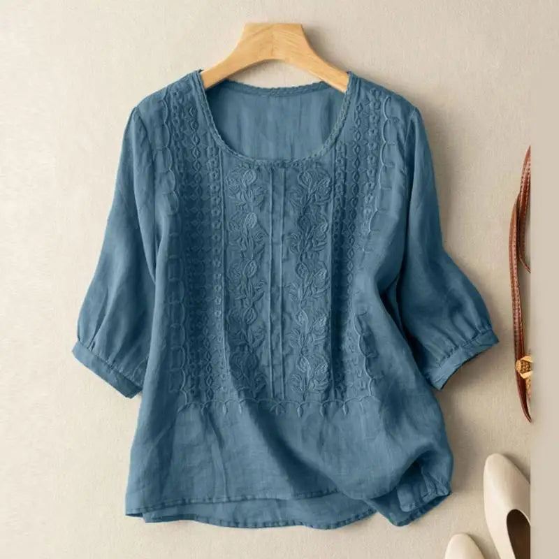 Shiella™ – Embroidered blouse for women
