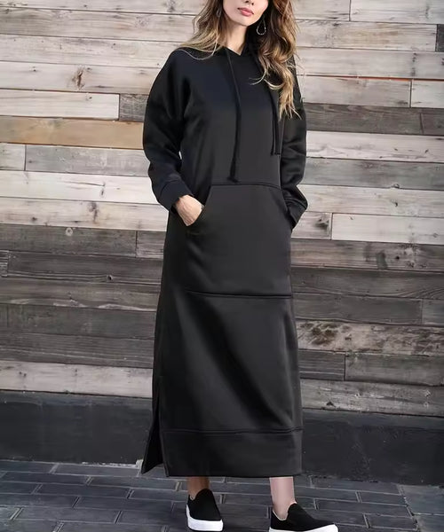 Hattie™- Hoodie Long Dress