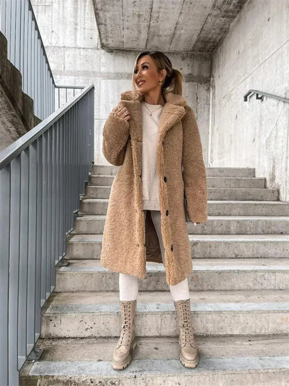 Monica™ - Stylish Teddy Coat