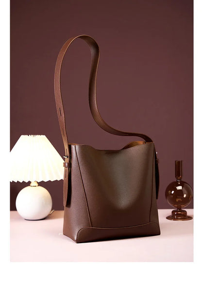 Tine™ - Elegant Sand Shoulder Bag
