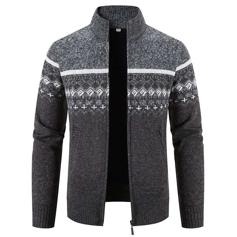 Howard™ - Nordic Knit Zip Jacket