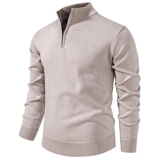 Brompton™ - Refined Quarter-Zip Knit Sweater