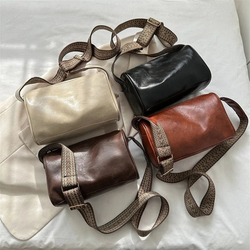 Trine™ - Vintage Leather Crossbody Bag