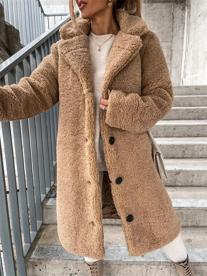 Monica™ - Stylish Teddy Coat