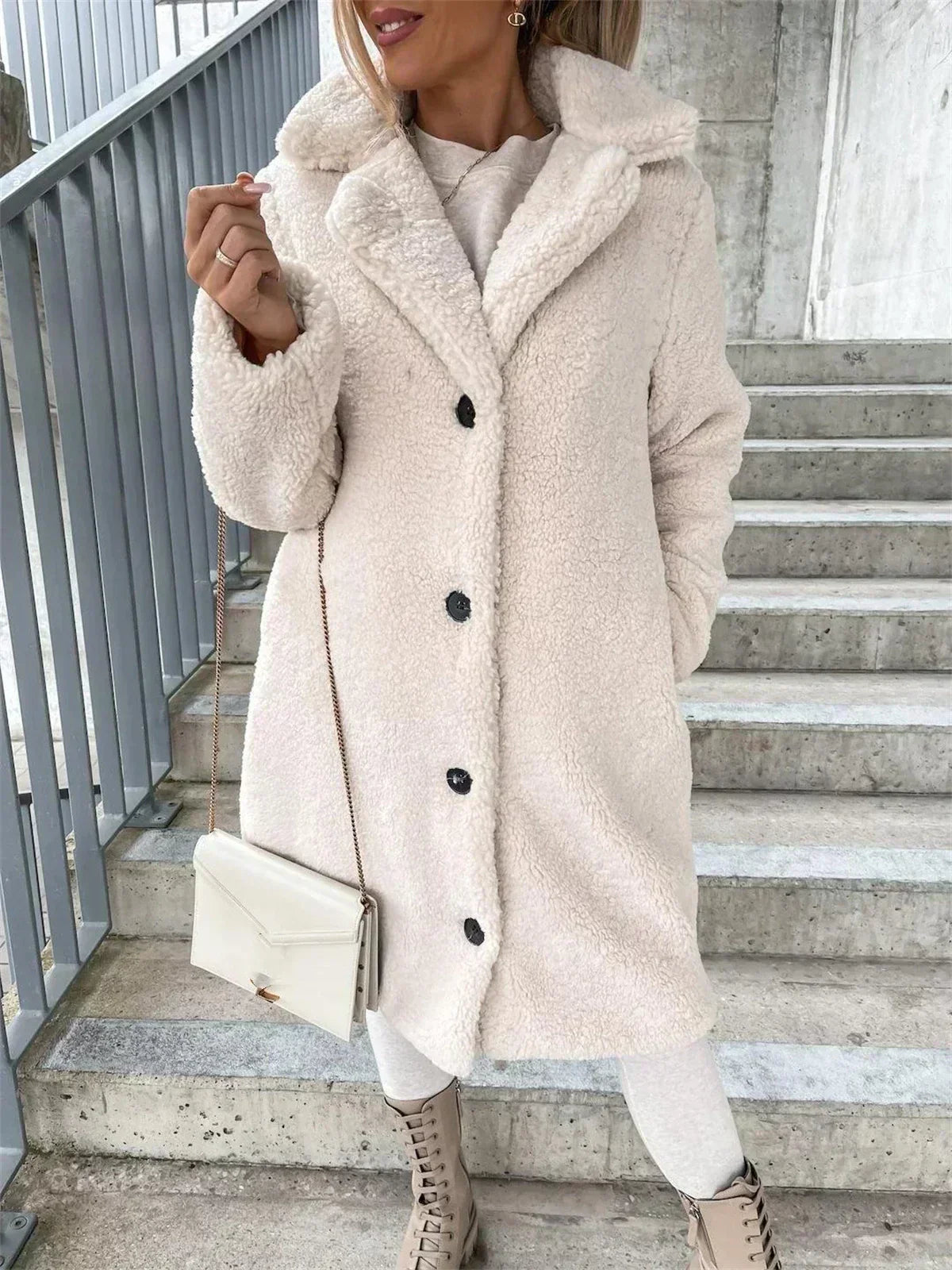 Monica™ - Stylish Teddy Coat