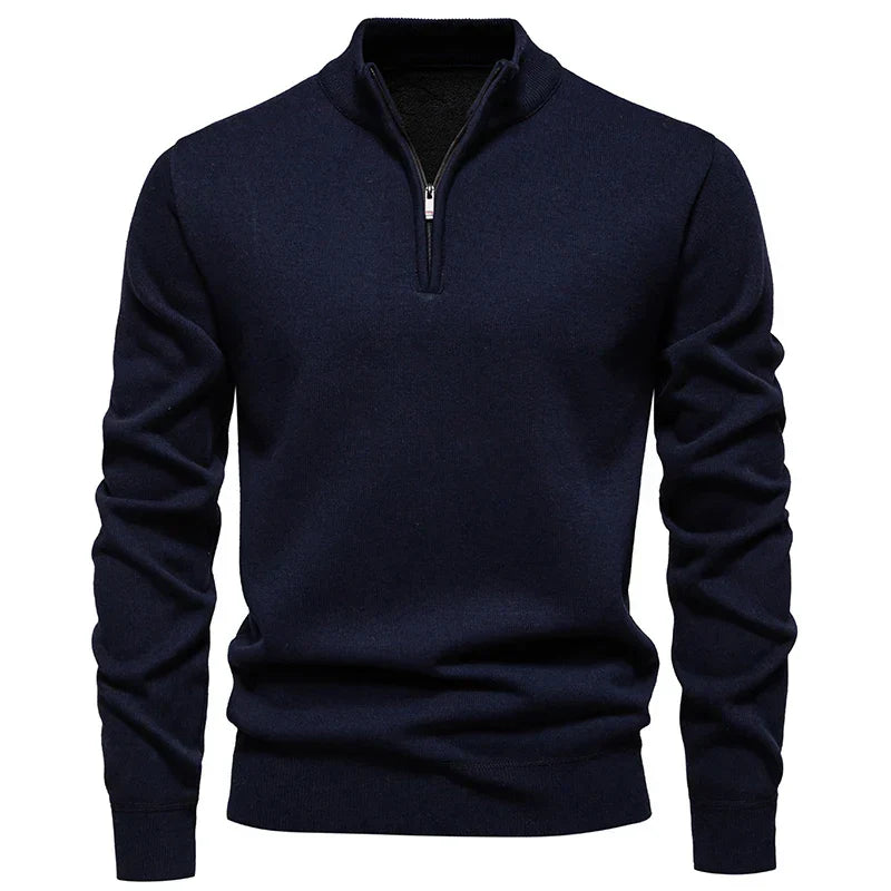 Brompton™ - Refined Quarter-Zip Knit Sweater