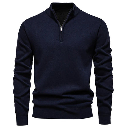 Brompton™ - Refined Quarter-Zip Knit Sweater