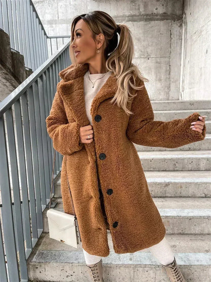 Monica™ - Stylish Teddy Coat
