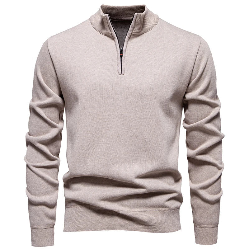 Brompton™ - Refined Quarter-Zip Knit Sweater