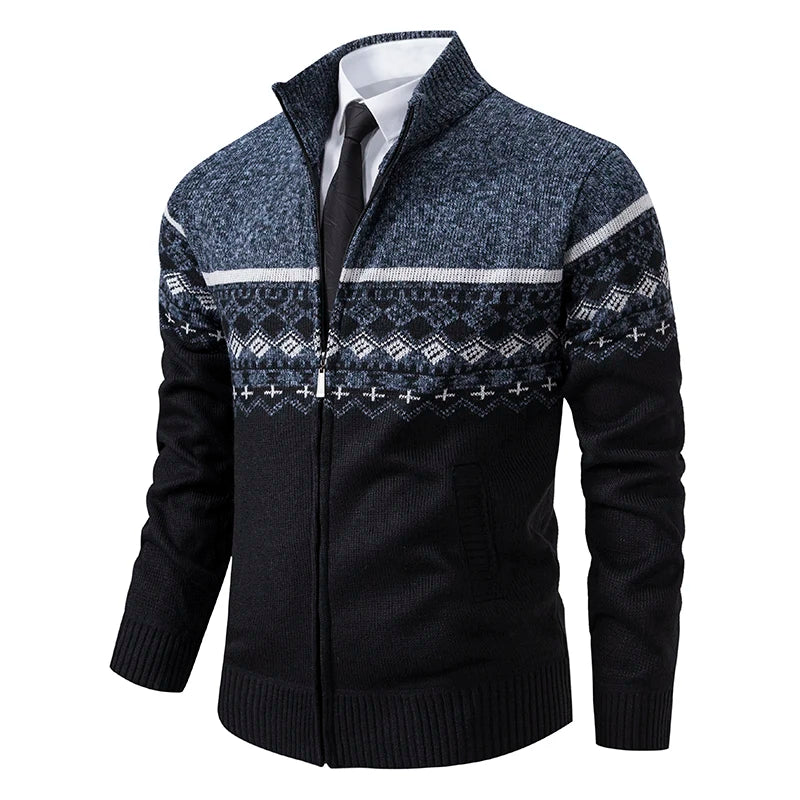 Howard™ - Nordic Knit Zip Jacket