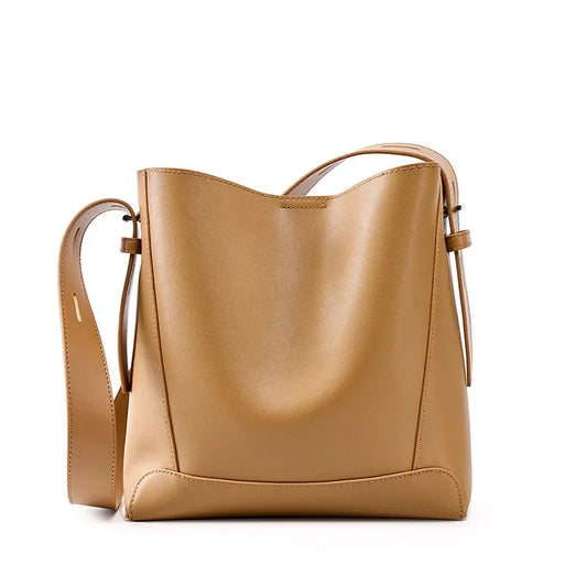 Tine™ - Elegant Sand Shoulder Bag