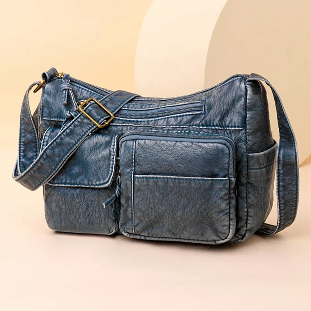 Lykke™ - Vintage Leather Shoulder Bag