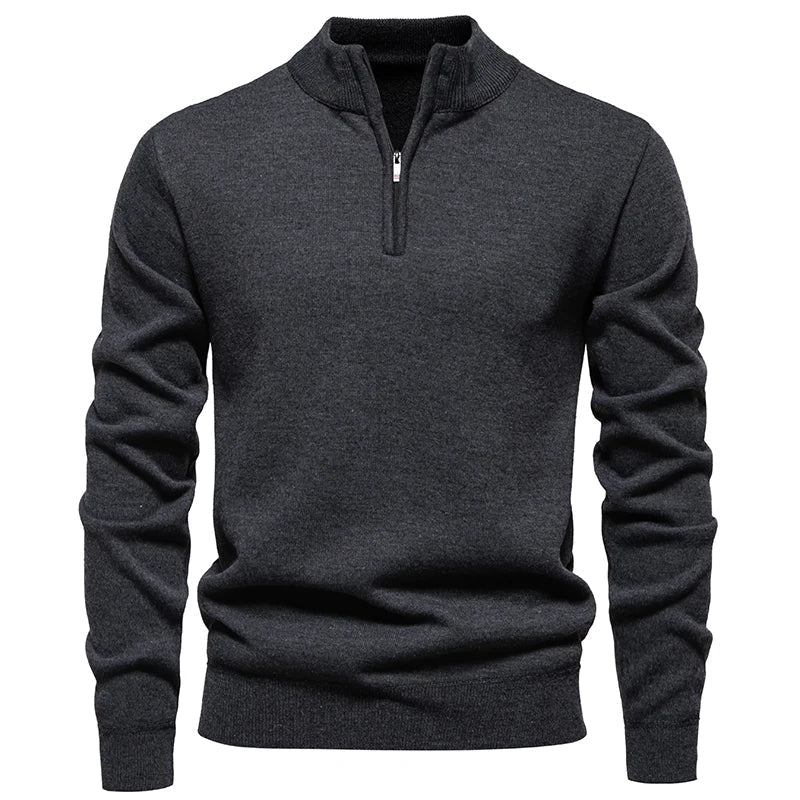Brompton™ - Refined Quarter-Zip Knit Sweater