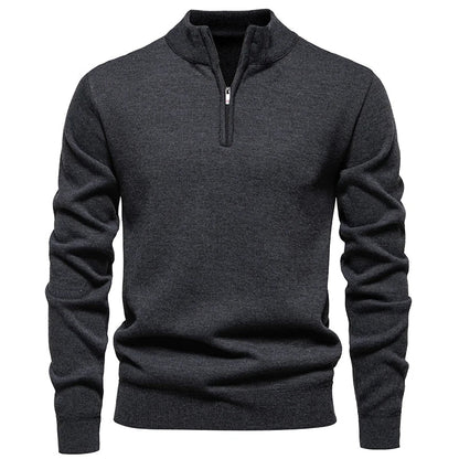 Brompton™ - Refined Quarter-Zip Knit Sweater