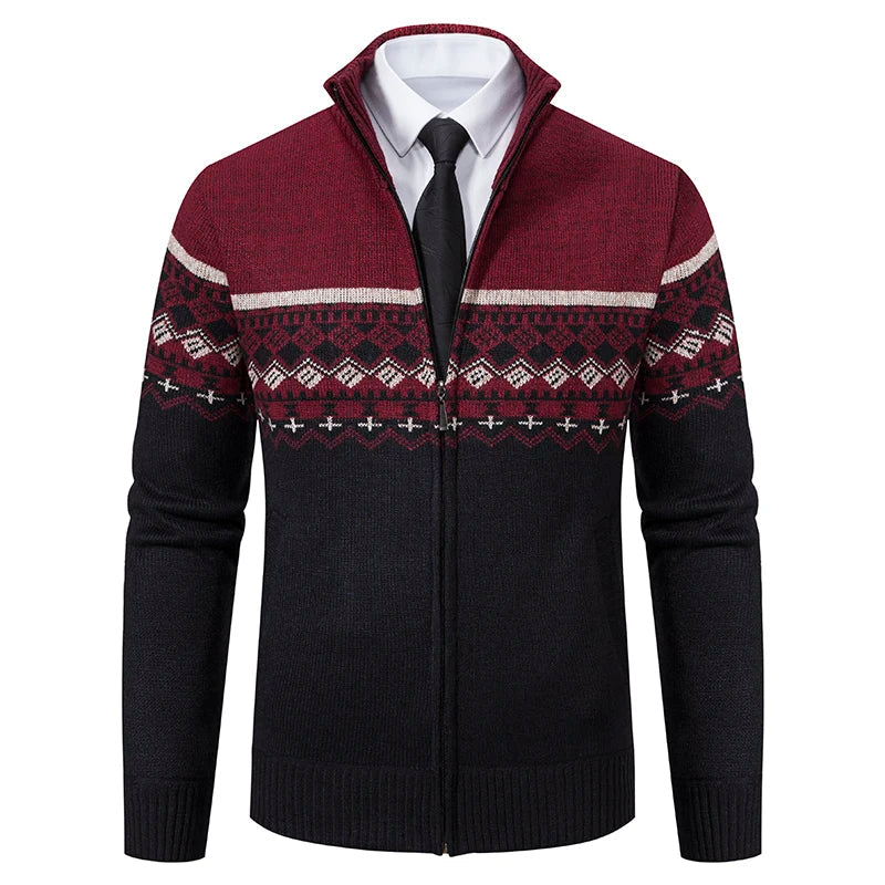 Howard™ - Nordic Knit Zip Jacket