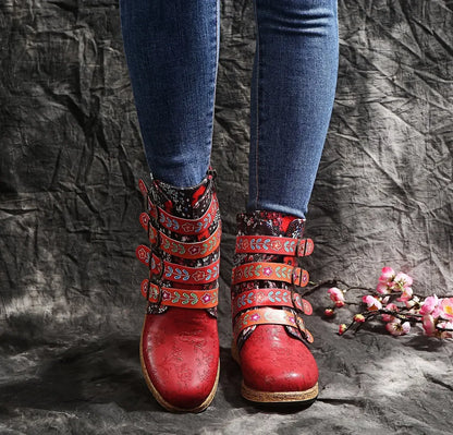 Glinda™ - Retro Ankle Boots