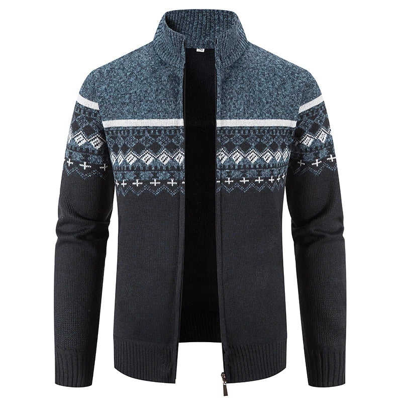 Howard™ - Nordic Knit Zip Jacket