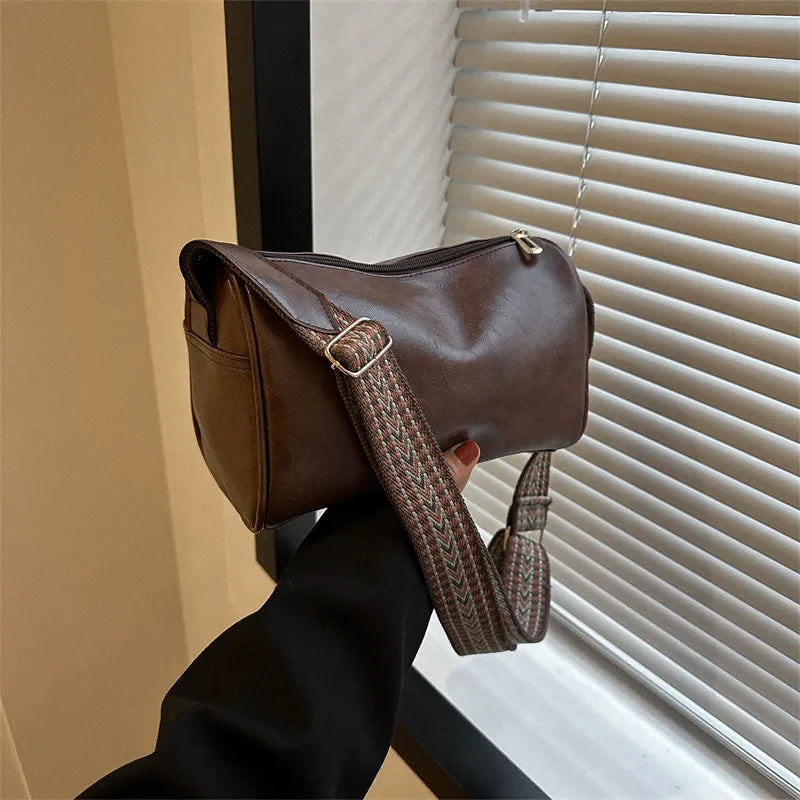 Trine™ - Vintage Leather Crossbody Bag