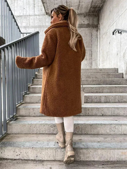 Monica™ - Stylish Teddy Coat
