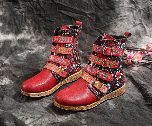 Glinda™ - Retro Ankle Boots