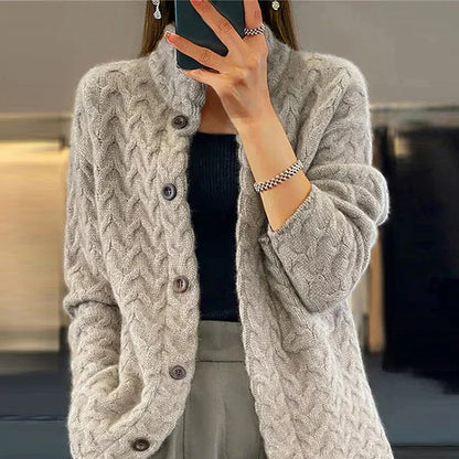 Josette™ - Buttoned Knit Cardigan